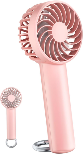 Mini Handheld Fan, Small Portable Fan Battery Operated, Personal Fan with 3 Spee - Picture 10 of 12