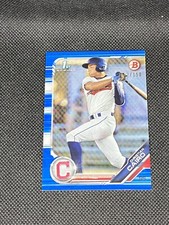 Christian Cairo 2019 Bowman Draft #BD195 Blue /150 Paper Cleveland Indians 