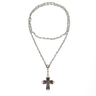 VSA | Virgins Saints & Angels Original Rosary in Gold Montana | eBay