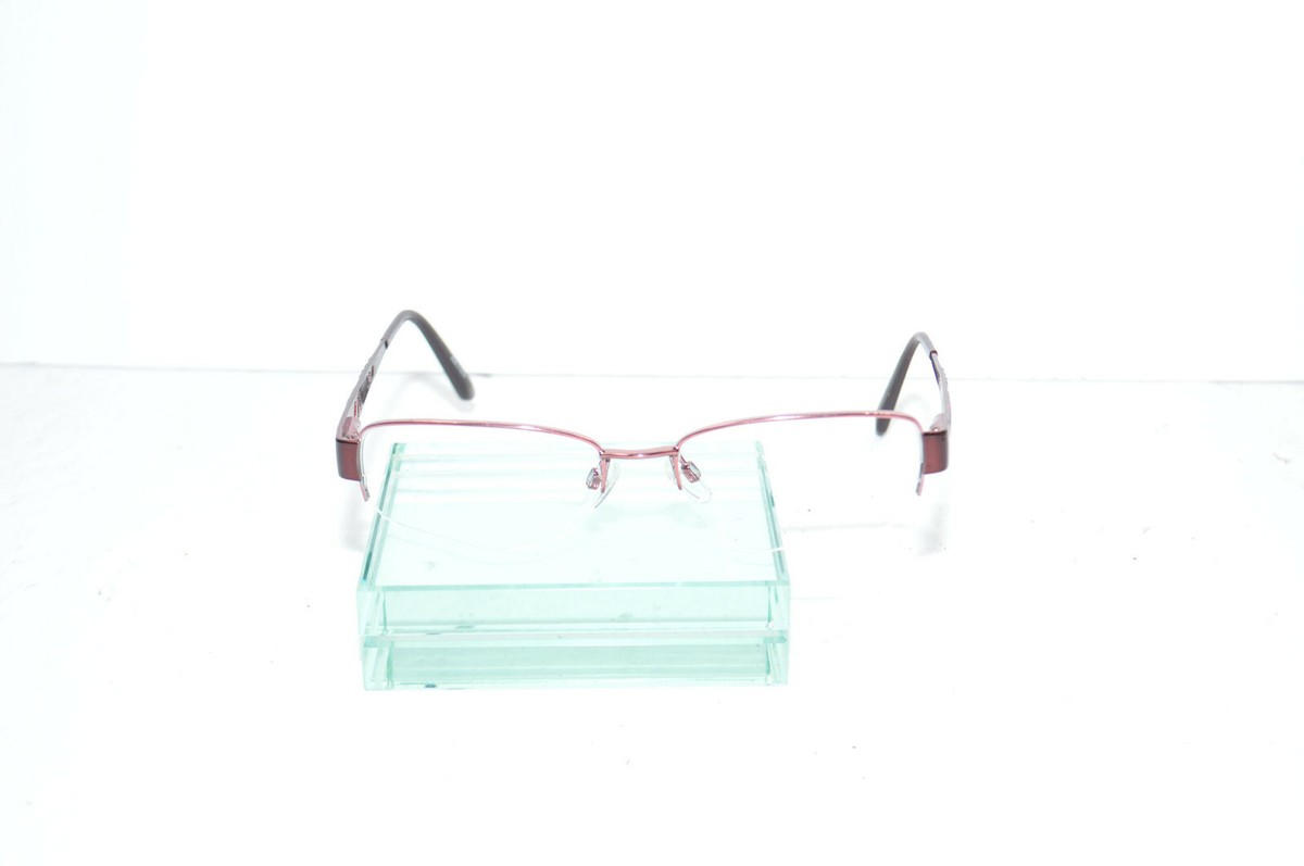 Elle EL18796 Eyeglasses Frames 53[]17-135MM Metallic Red | eBay
