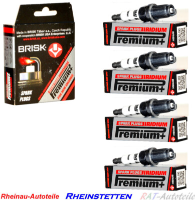 BRISK IRIDIUM PREMIUM+ 4xZÜNDKERZEN  AUDI SEAT SKODA VW 1.2 TFSI/TSI 1.4 TSI/FSI