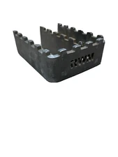 RWM Universal Brand New Weld-On 4.5"x6"  Raw Steel Step 1/4" Thick