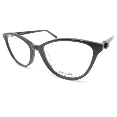 Vera Wang Hester Black 54mm New Eyeglasses Frames Authentic