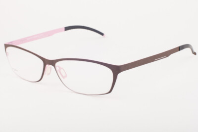 Orgreen MILES 8 Matte Dark Brown / Matte Baby Pink Titanium Eyeglasses 57mm