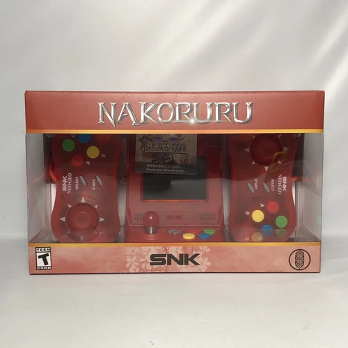 NEW SNK NEOGEO Samurai Shodown Limited Edition Mini System - Nakoruru Red Retro