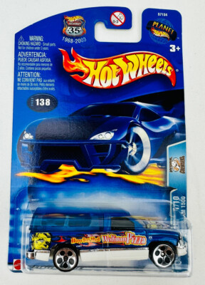 HOT WHEELS #138 DODGE RAM 1500 1 OF 10 WORK CREWSERS SERIES 2003