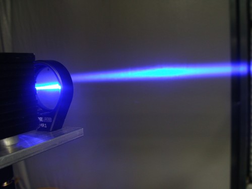 Módulo láser Mini 12v Blue Line 400-500mn con montaje Thorlabs LMR1/KMSS - Imagen 2 de 7