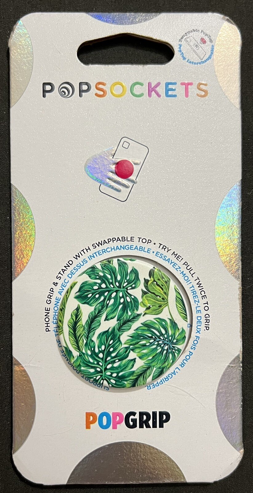 PopSocket PopGrip - Phone Grip & Stand - Monstera Deliciosa-image