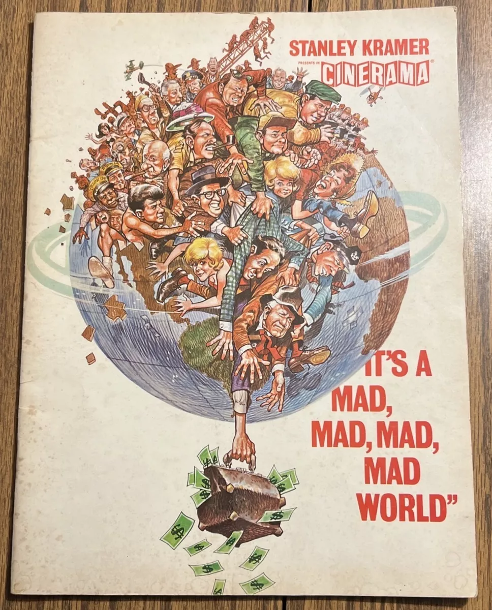 It's a Mad, Mad, Mad, Mad World (1963 Mar-King Publishing) comic books