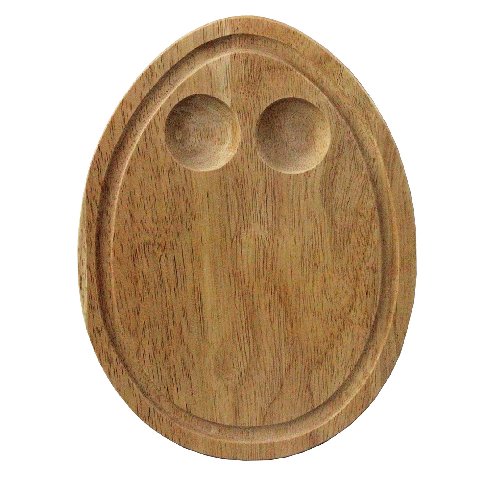 apollo Breakfast Board Egg Holder, Dippy Eggs, Hevea Wood, Size 18x24cm, Natural