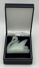 Vintage ARN-ART Swan Pin Brooch designed by Margit Brandt in Denmark Boxed