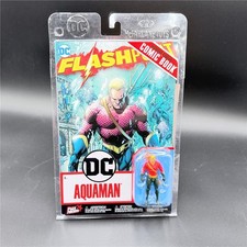 DC Flashpoint Page Punchers Aquaman Comic Book with 3  Figure-McFarlane Toys