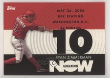 2007 Topps Generation Now Ryan Zimmerman #GN232 0b5