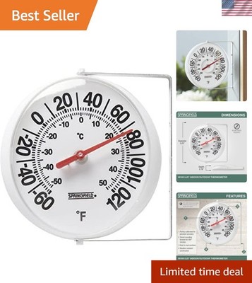 Easy Read Thermometer   Large Bold Numbers for Home & Garden