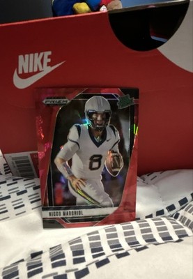 2025 Panini Prizm Draft Picks - Nicco Marchiol #170 Ruby Wave Prizm (RC)