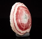 Polished Rhodochrosite Stalactite Slice Pink Geode Rare Argentina 50mm 69g C0219 — photo 5