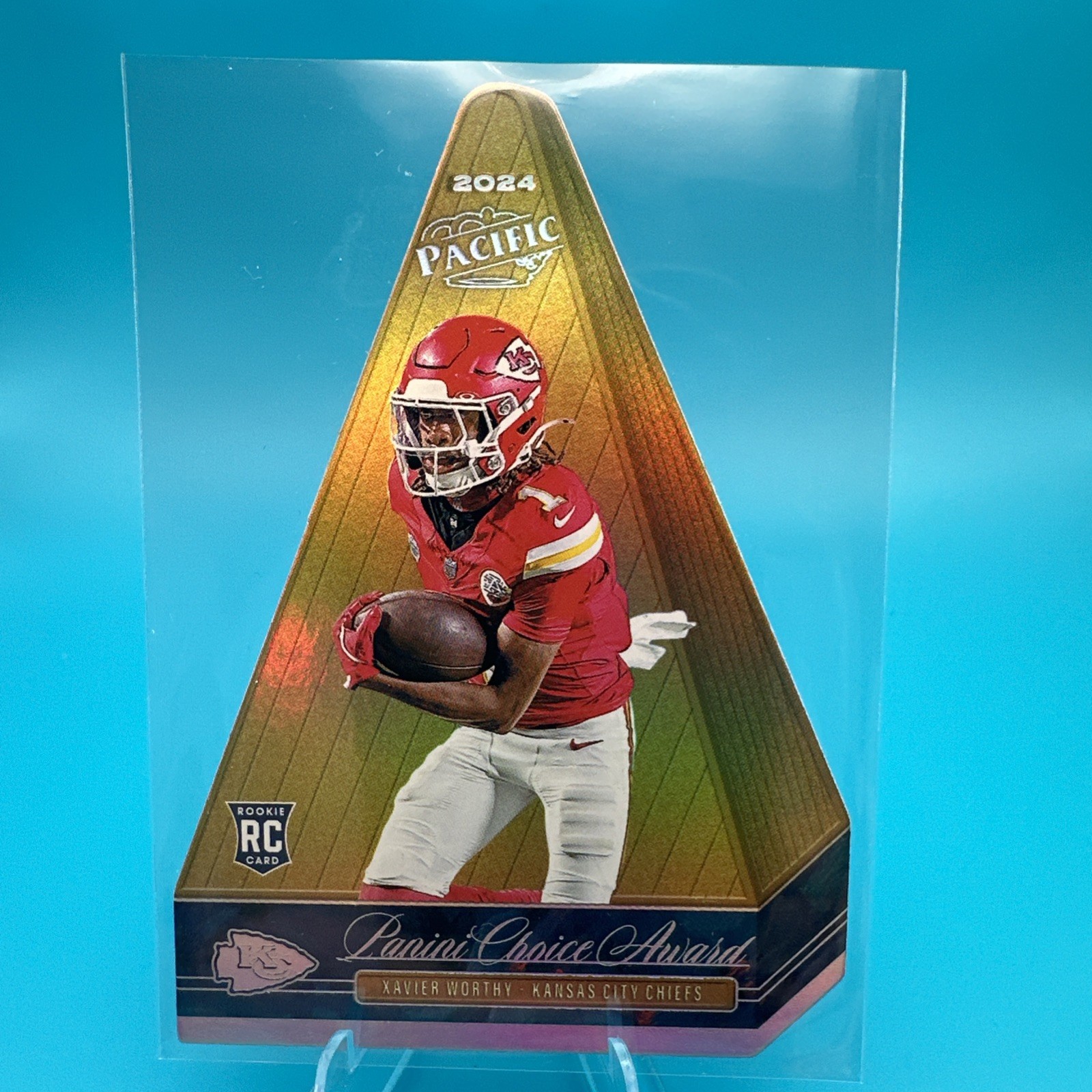 💥2024 Panini Encore CASE HIT Panini Choice Award - Xavier Worthy Die Cut Rookie