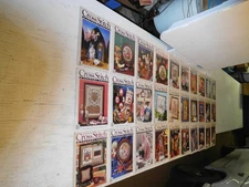 30 Vintage 1987-1991 Cross-Stitch Country Craft Magazine Lot