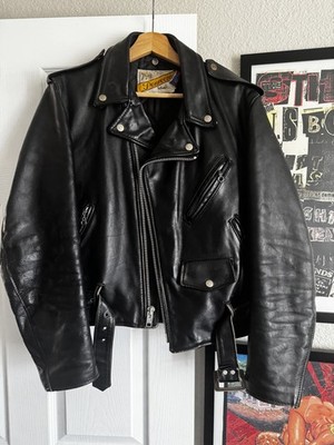 Vintage Schott Perfecto 618 Leather Jacket NYC size 40