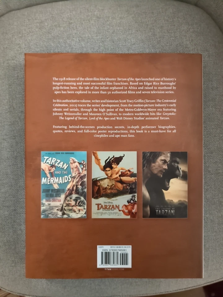 Tarzan On Film Hardcover by Scott Tracy Griffin (2016) First Edition Mint Cond. - Image 2 of 3
