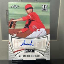 2021 Leaf Trinity Alejandro Hidalgo #BA-AH1