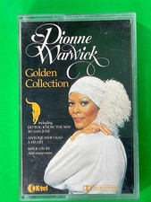 Dionne Warwick Golden Collection Audio Cassette Tape