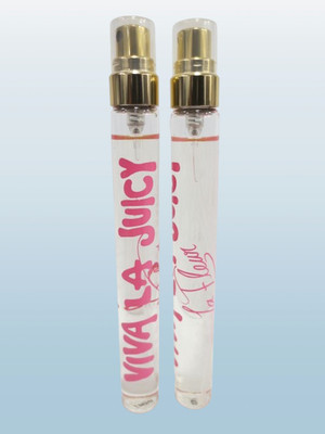 JUICY COUTURE VIVA LA JUICY LA FLEUR EAU DE TOILETTE SPRAY 0.33 OZ NWOB LOT OF 2