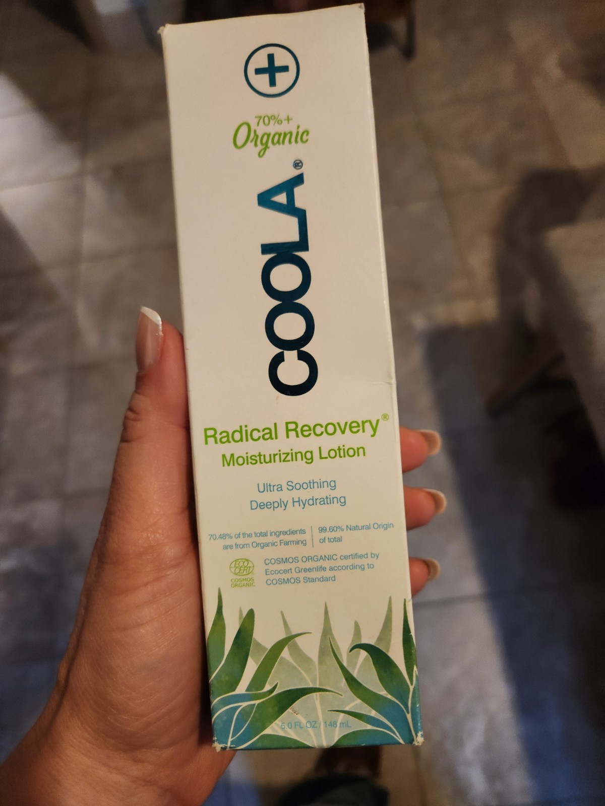 Coola Organic Radical Recovery After Sun Body Lotion 5 oz