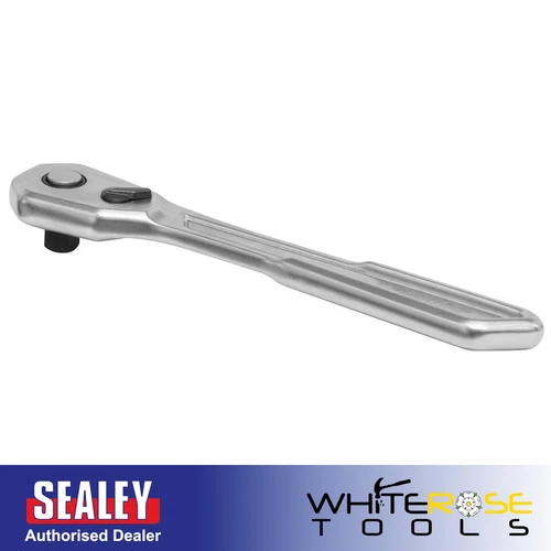 Sealey Socket Ratchet Wrench Low Profile 3/8" Drive Premier Flip Reverse 90T