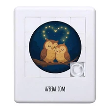 'Sweetheart Owls' Sliding Puzzle (PZ00038276)