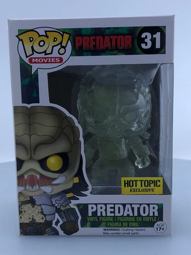 Funko POP! Movies Predator Bloody & Translucent #31 Vinyl Figure DAMAGED BOX