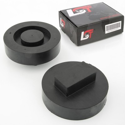 2x Adapter Wagenheber Aufnahme Hebebühnen Gummi Gummiblock für BMW X5 X6