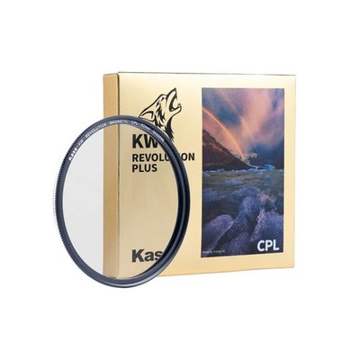 Kase KW Revolution Plus CPL 82mm Filter - inklusive eingelegtem Ring