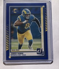 2025 Panini Donruss - Jared Verse #120 Press Proof Blue