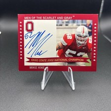 2004 TK Legacy Auto Ohio State Buckeye Mike Kne OSU 2002J National Champions