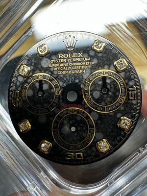 Rolex Daytona Cosmograph 116523 116518 Diamond Amazing Tropic Patina