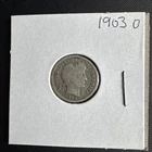 1903-O BARBER SILVER DIME ~ GOOD/AG  ~NICE COIN~