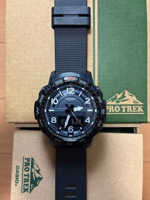 CASIO PRO TREK PRT B50 2JF Analog Digital Wristwatch