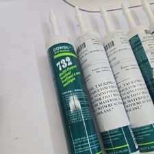 Dowsil 99179246 Silicone Sealant, 10 Oz, Cartridge, White, Silicone Base, 732