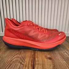 Salomon S/Lab Phantasm CF Road Running Shoes Mens Size 10 Red Low Sneaker 415579