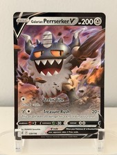 Galarian Perrserker V 129/196 - SWSH11: Lost Origin - PTCG - NM