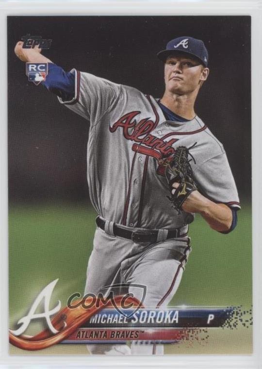 2018 Topps Update Mike Soroka (Vertical Pitching) #US68 9gy
