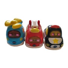 Vtech Go Go Smart Wheels Paul Police Cop Car, helicopter, Fire Truck TESTED