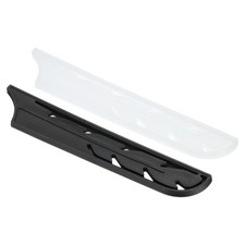 8" Bread Knife Sheaths, 2 Pcs, Black & Transparent, 7.8"x 1.4"