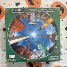 Legendary Landmarks PUZZLE The Round Table Collection 700 Pieces NEW Jigsaw