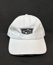 New Cadillac Hat White Adjustable Casual Sports Dad Cap Comfort
