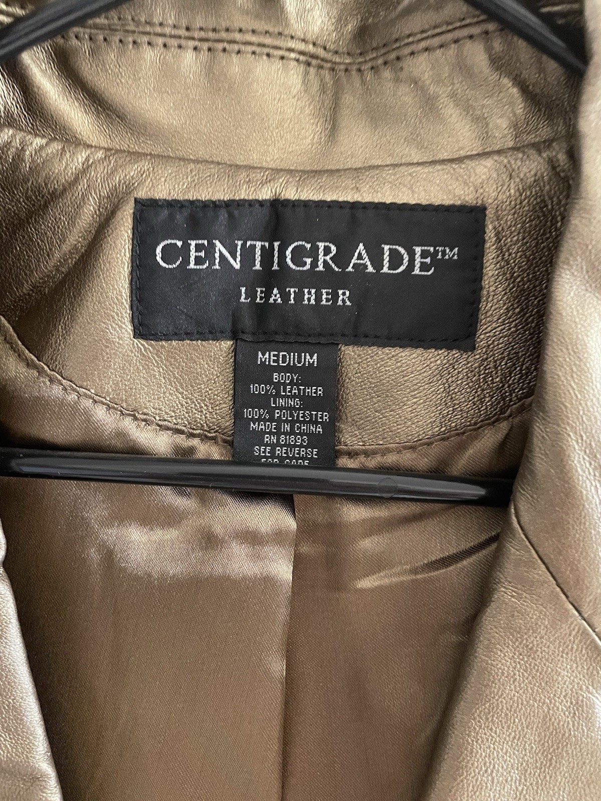 Women's Leather Centigrade Jacket - image 2