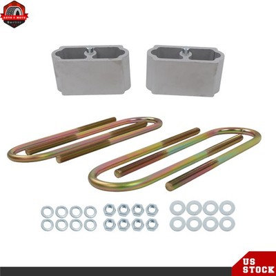 3'' Rear Lowering Block Kit 1955 1956 1957 For Chevy Bel Air 150 210 11'' U-bolts