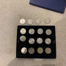 job Lot &pound;5 Coins And Crowns . 16 In Total