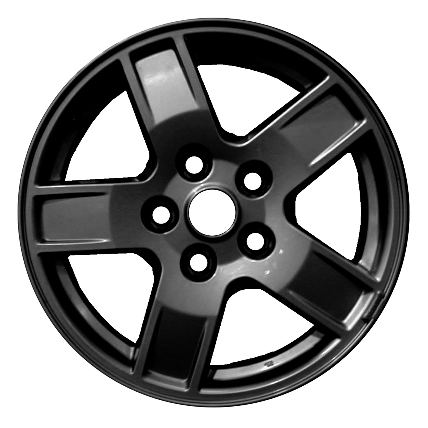 Reconditioned 17x7.5 Painted Black Wheel fits 560-09053